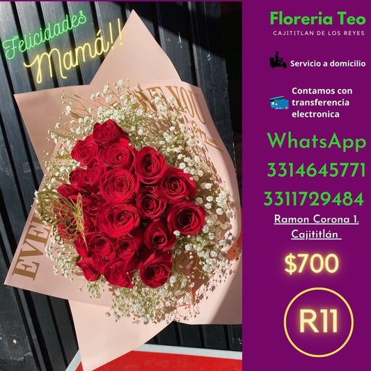 Ramo de Rosas. R11