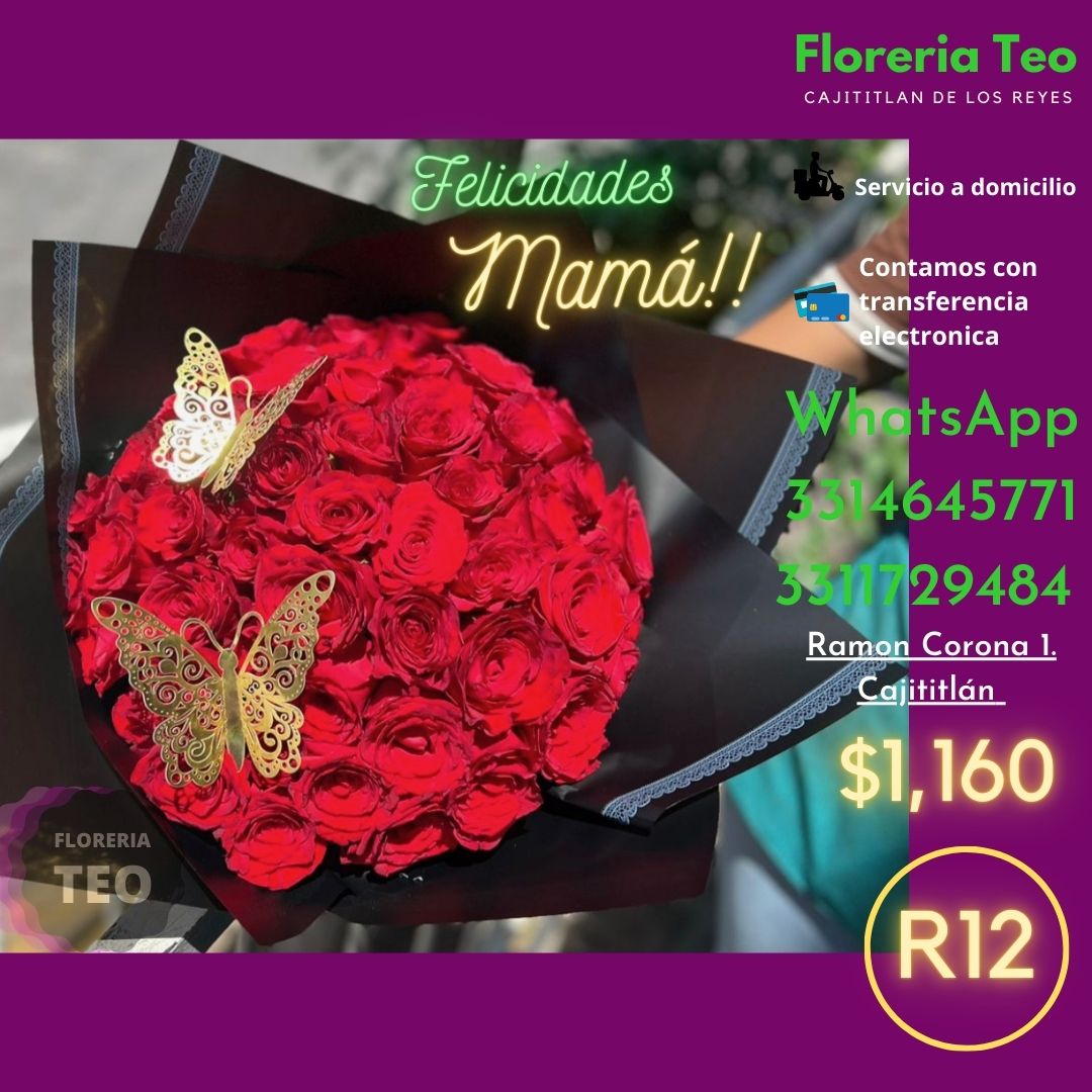 Ramo de Rosas. R12