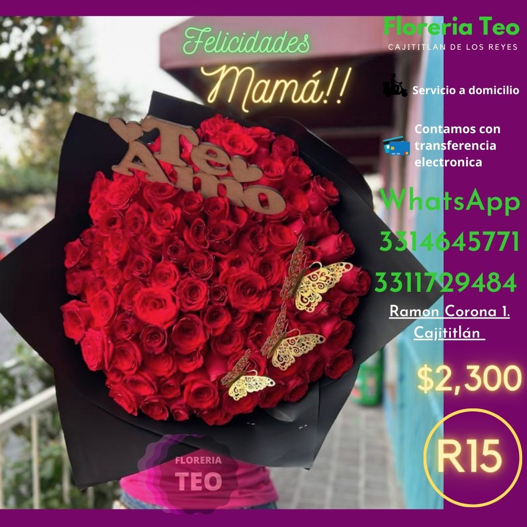 Ramo de Rosas. R15