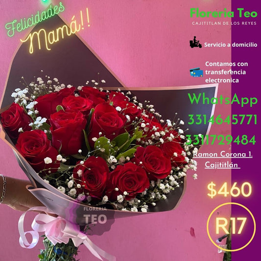Ramo de Rosas. R17