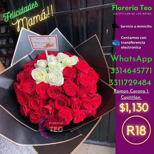 Ramo de Rosas. R18