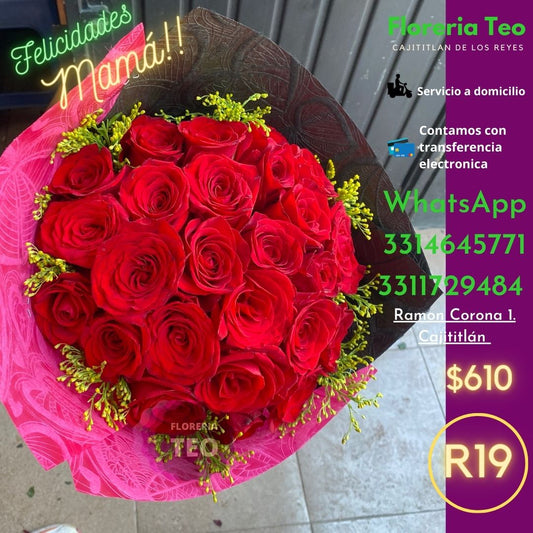 Ramo de Rosas. R19