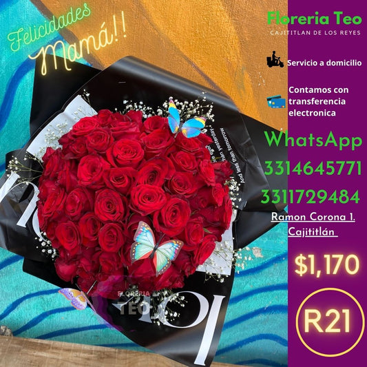 Ramo de Rosas. R21