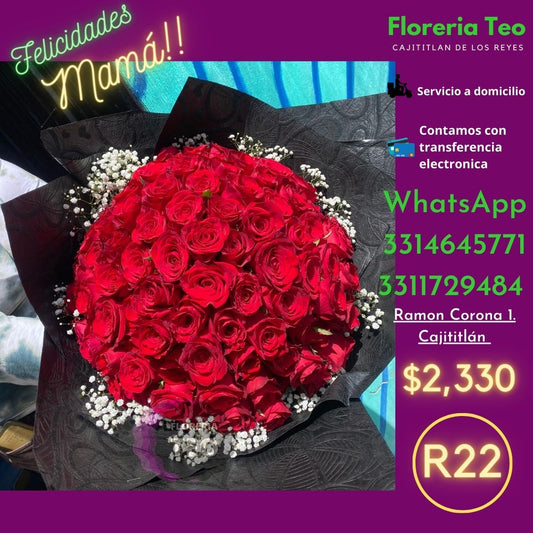Ramo de Rosas. R22