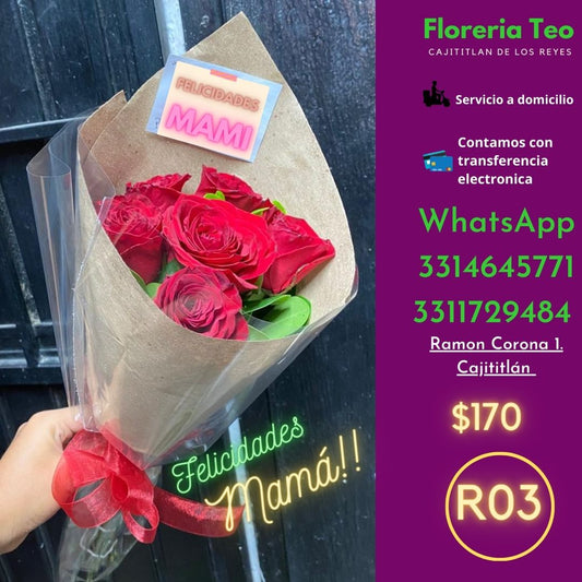 Ramo de Rosa. R03