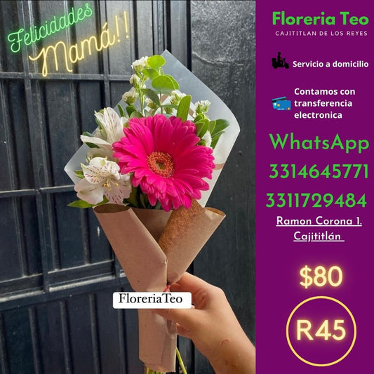 Ramo de Gerbera y Surtido. R45
