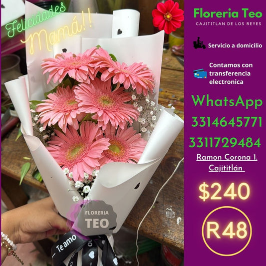 Ramo de Gerberas. R48