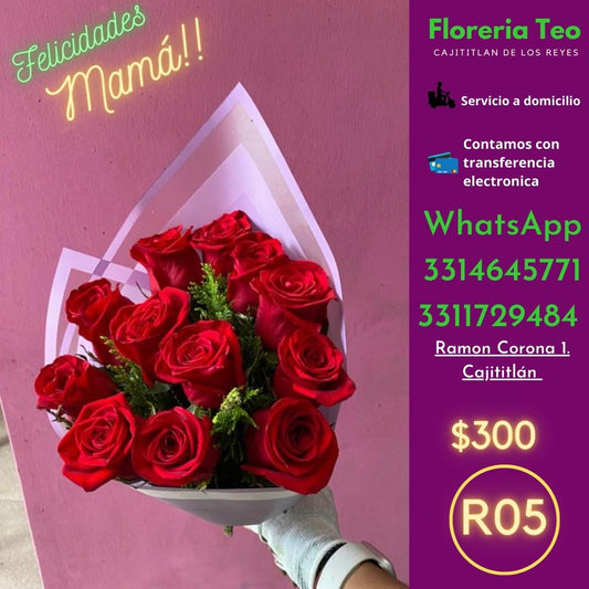 Ramo de Rosas. R05
