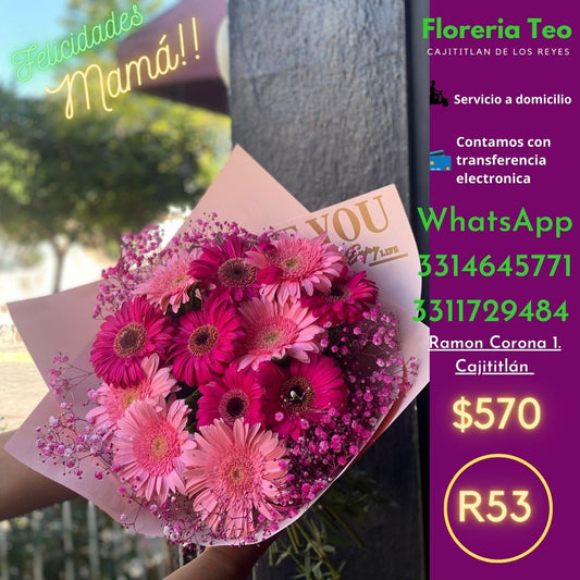 Ramo de Gerberas. R53