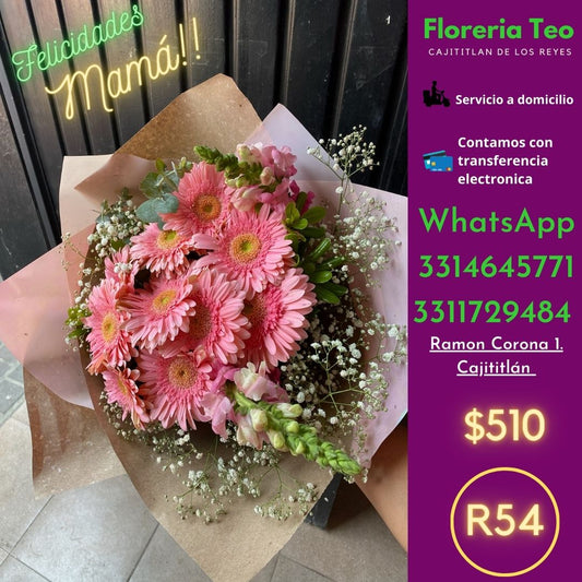 Ramo de Gerberas. R54