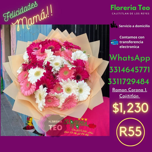 Ramo de Gerbera. R55