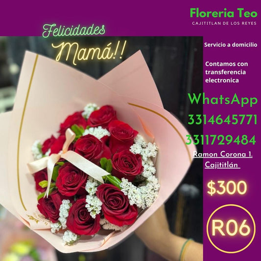 Ramo de Rosas. R06