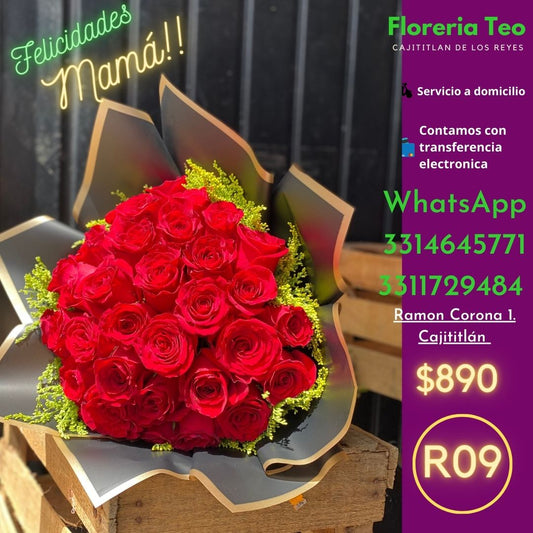 Ramo de Rosas. R09